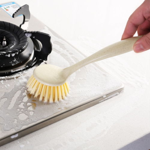 廚房不臟手去污長(zhǎng)柄洗鍋刷子洗碗刷可掛式清潔刷洗碗刷