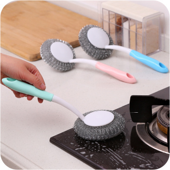 清新簡約可掛式清潔刷 廚房油污的得力助手